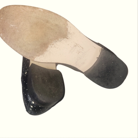 Red Valentino Women's Black Polka Dot Classic Lace Up Oxford Style Shoes 38 - Picture 5 of 7